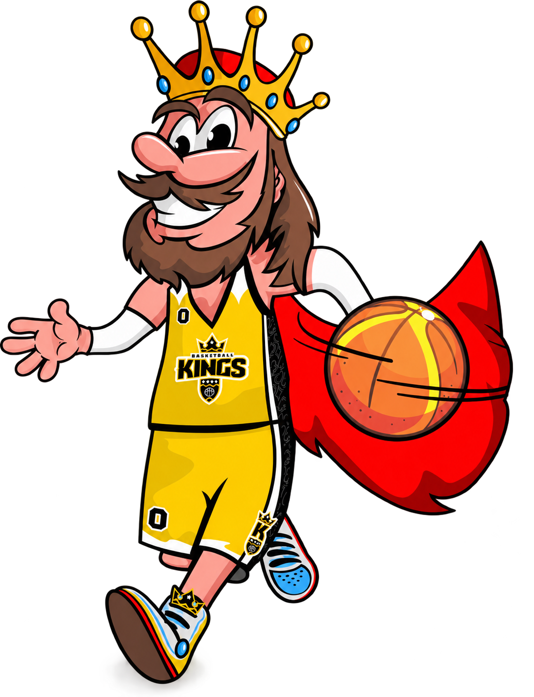 Mascota oficial de Kings Basketball